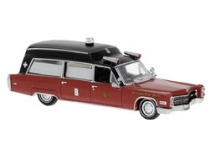 Brekina 19780 - H0 - Cadillac Meteor Ambulance Chicago Fire Department